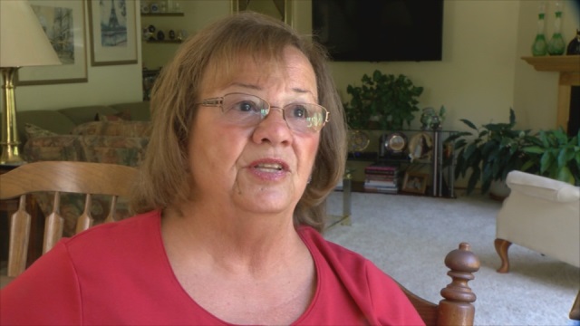 Marilyn Hedlund was aboard United Flight 1535 from Houston to Portland when a family was removed because their daughter was disruptive, May 9, 2015. (KOIN)