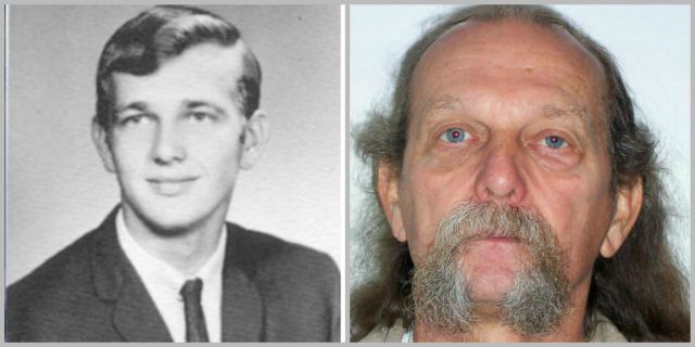 Warren Forrest in side-by-side photos from the 1960s and his most recent prison photo from 2013 (KOIN 6 News file)