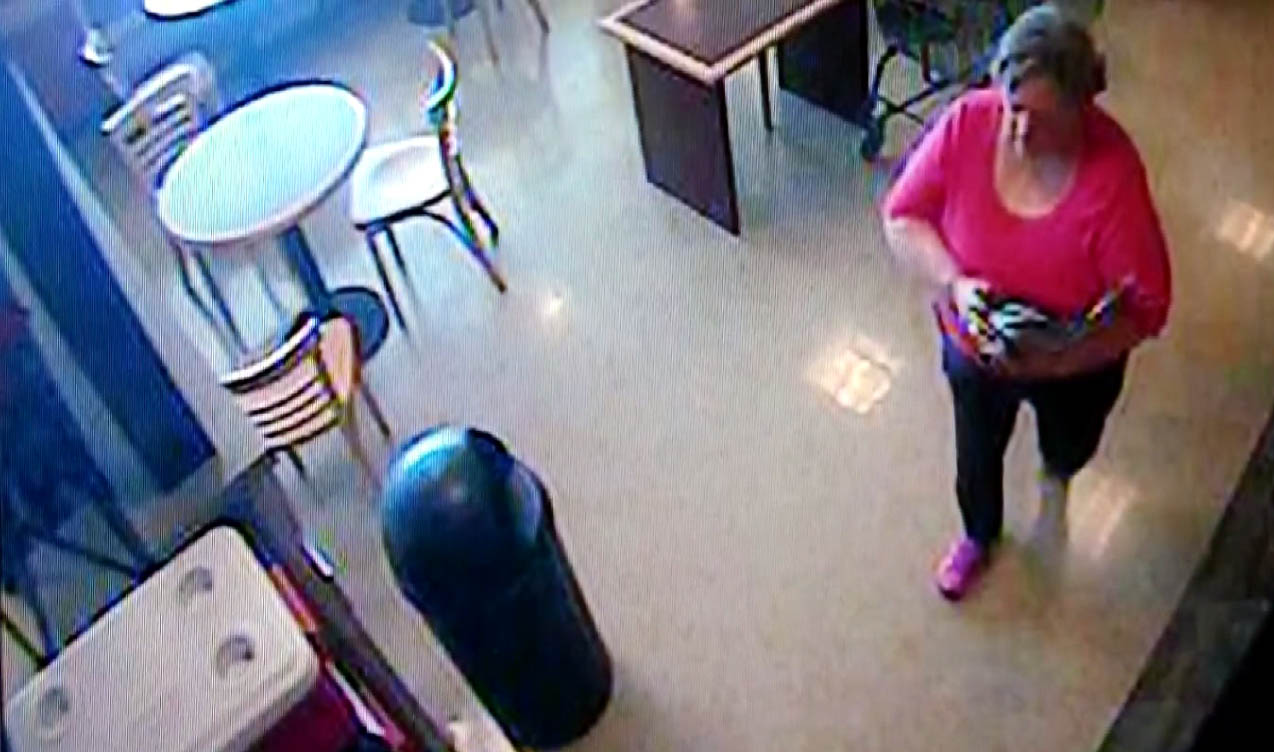 Police used images from surveillance cameras at Safeway to identify Swanson. (KOIN)