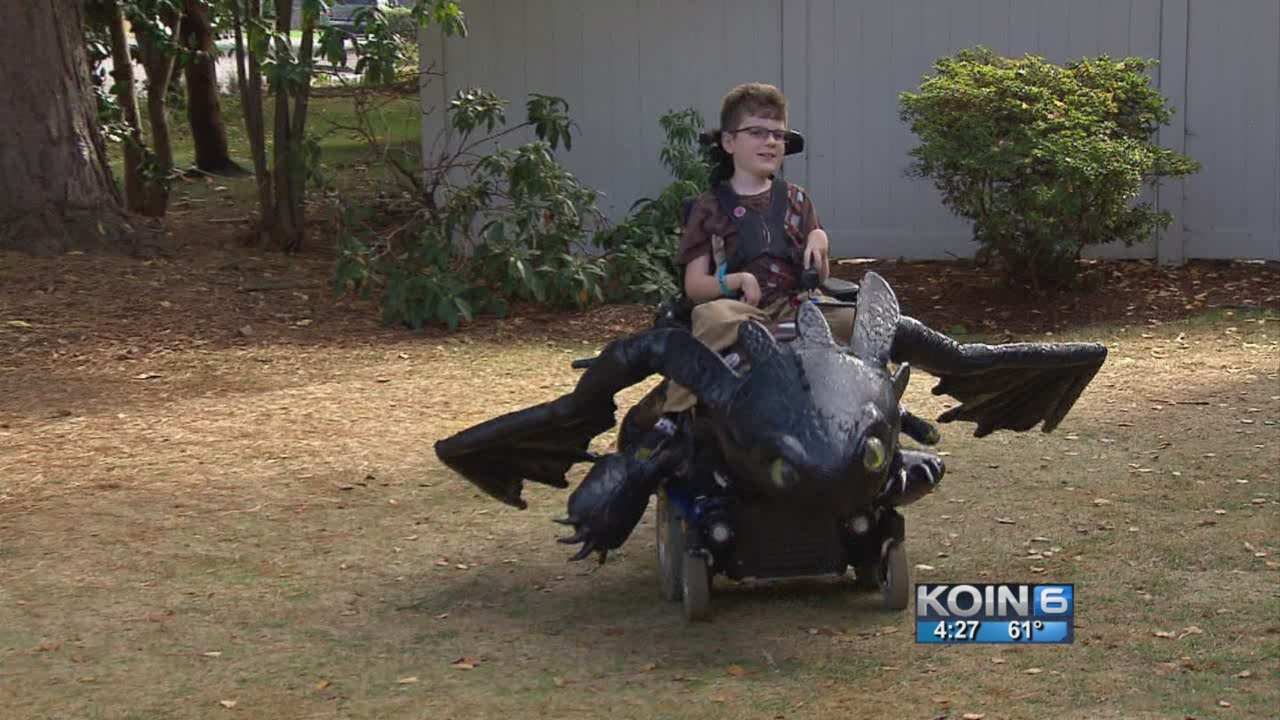 Dad creates ‘Magic' for sons' Halloween costumes