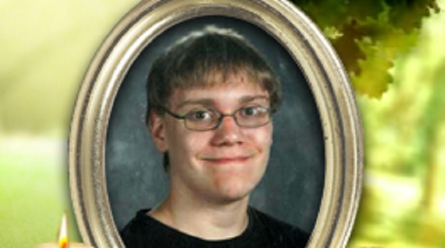 Lucas Eibel was one of 9 people killed in the shooting at Umqua Community College. He was 18. (Courtesy photo, Wilson Chapel of the Roses)