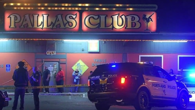 One person was shot to death at the Pallas Club in Southeast Portland, Oct. 3, 2015 (KOIN)
