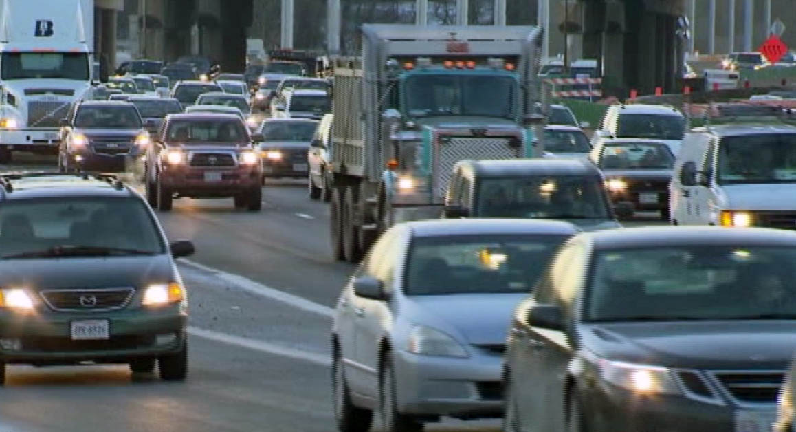 I-5 north of Vancouver, I-5 around Wilsonville and I-26 around Beaverton are some of the most congested areas. (KOIN)