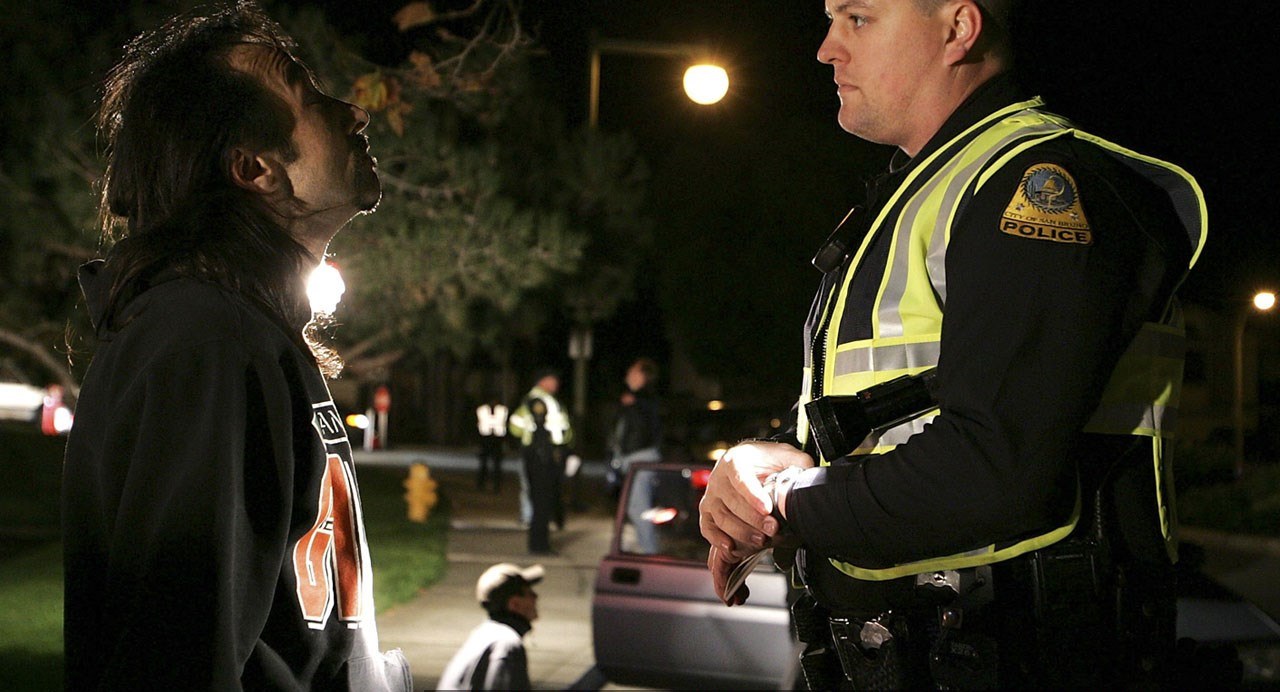 A police officer issuing a field sobriety test (MGN Online, file)