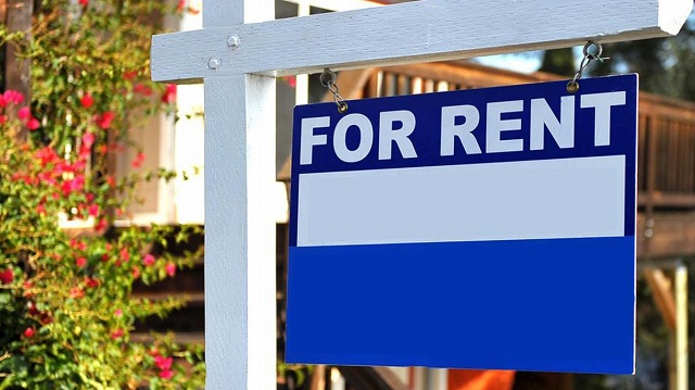 A generic For Rent sign in front of a home. (MGN Online)_268674