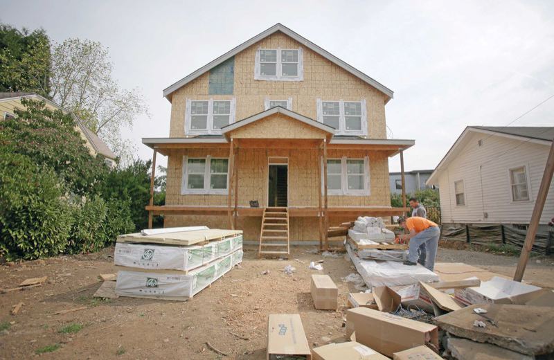 The ongoing shortage of homes for sale continues to push up prices. construction generic housing boom portland_306253