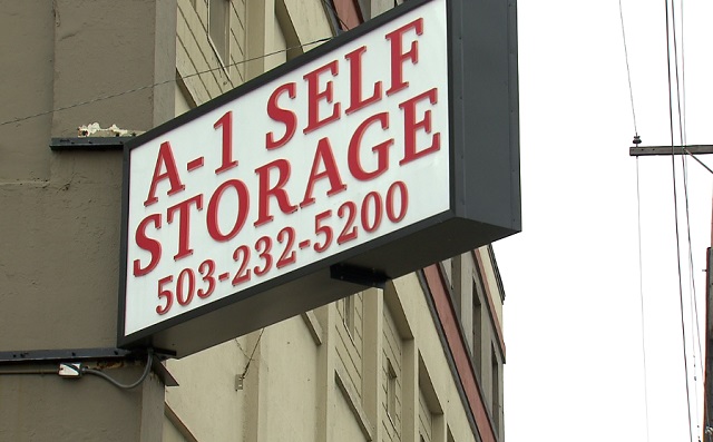 A self-storage facility in Portland, December 21 2016. (KOIN) generic_383991