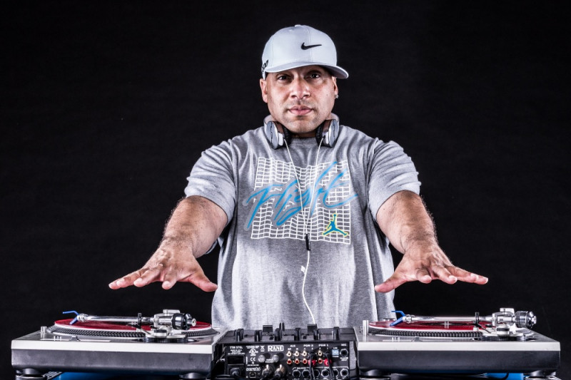 A promotional image of David Jackson, aka Dj O.G. One from his website. 