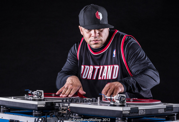 A promotional image of David Jackson, aka Dj O.G. One from his website. 