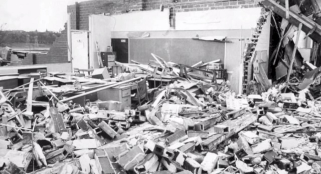 Damage caused by the Great Vancouver F-3 Tornado, April 5, 1972 (NWS)