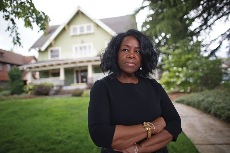 Maxine Fitzpatrick, executive director of Portland Community Reinvestment Initiatives, says historical displacement and ongoing barriers to hom_470294