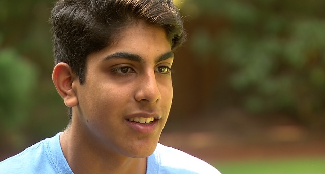 Westview High School sophomore Rohan Ahluwalia is a youth ambassador for the Juvenile Diabetes Research Foundation Children's Congress, August 7, 2017 (KOIN)