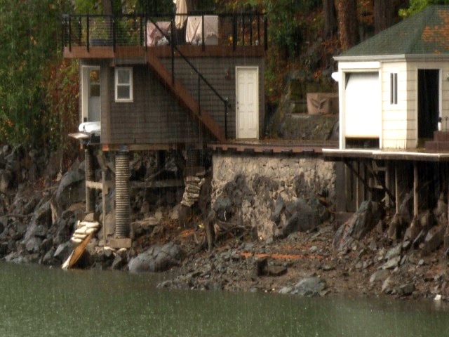 Oswego Lake in a lowered phase, November 15, 2017 (KOIN)