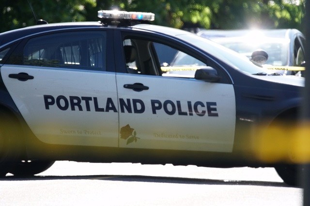 generic patrol car Portland police