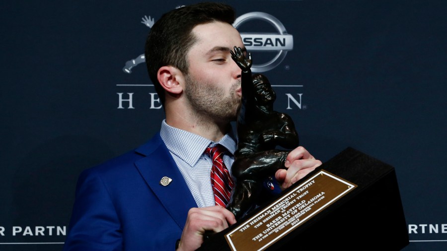 Baker Mayfield, Oklahoma Sooners quarterback, Heisman Trophy 201721354929-159532