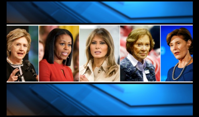 first ladies hillary michelle melania rosalynn laura 06182018 ap_1529365567346.jpg.jpg