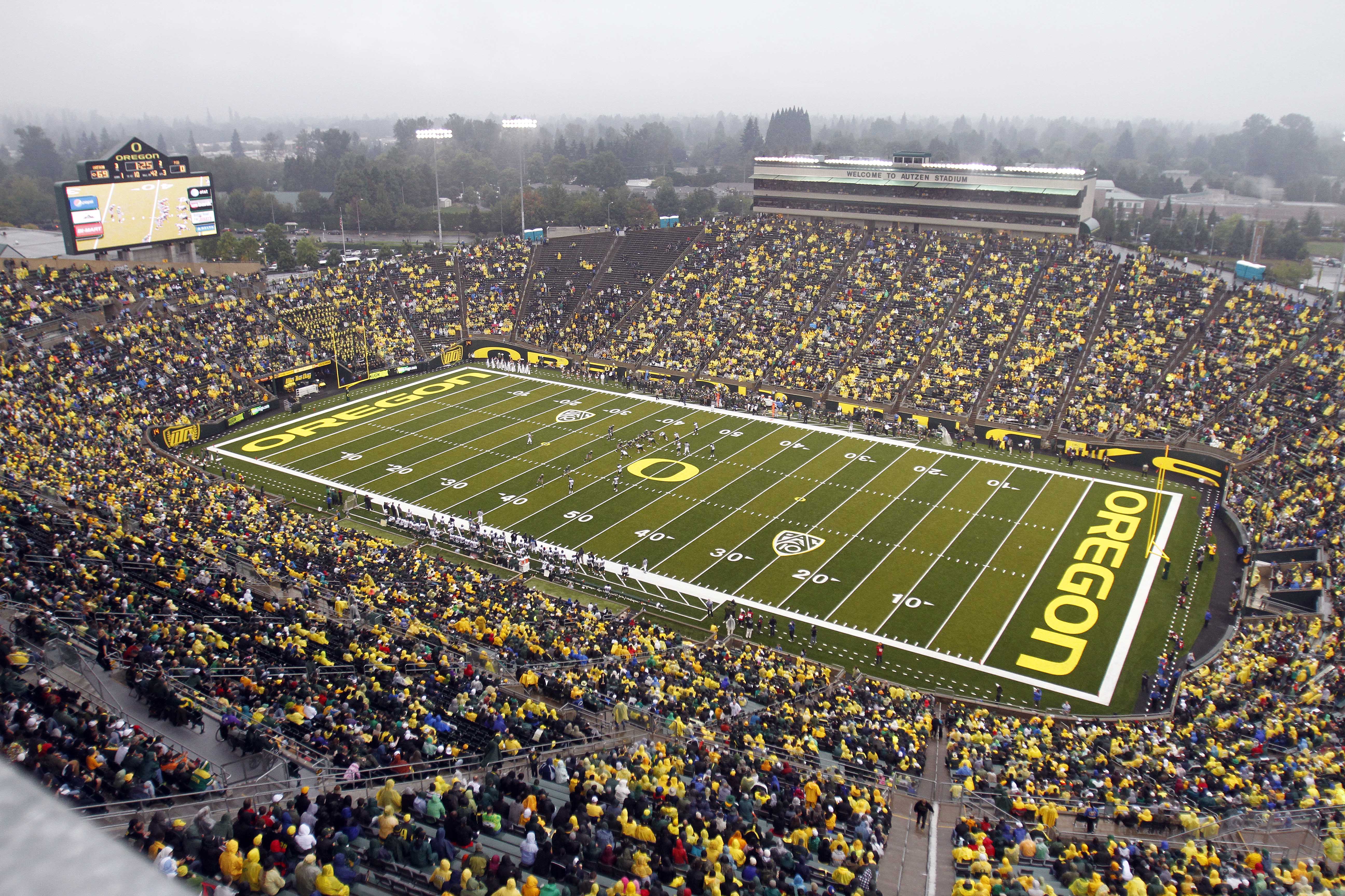 University of Oregon's Autzen Stadium