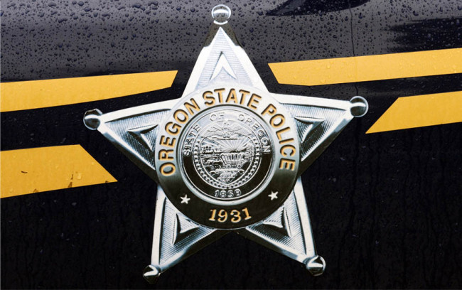 Oregon state police badge generic