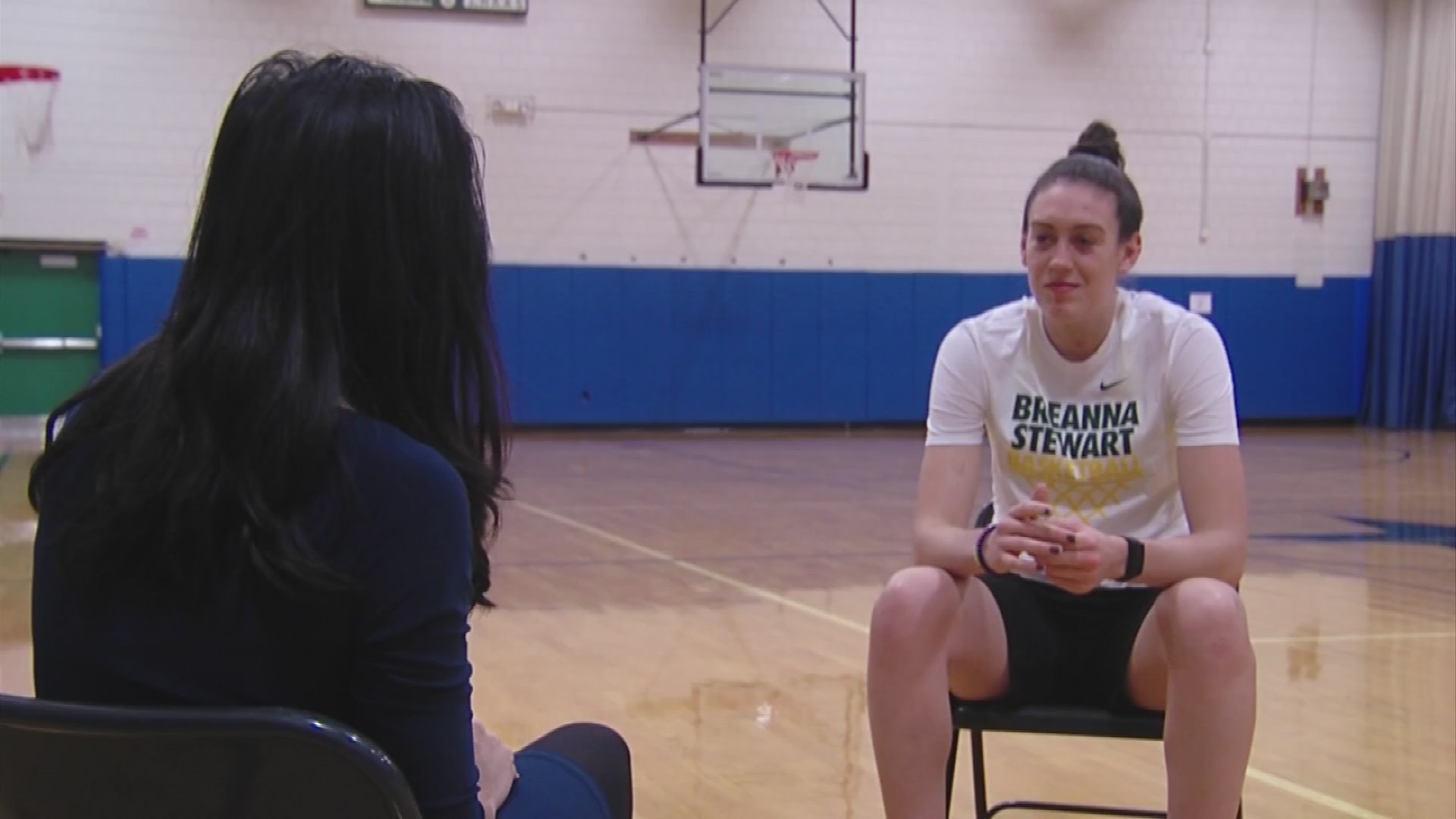 VIDEO: WNBA star, Olympic gold medalist Breanna Stewart aiming beyond arc to impact world