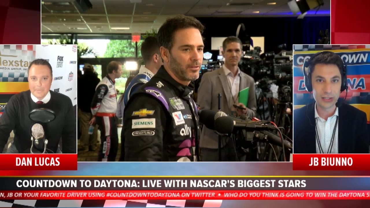 Daytona 500 Media Day: Interviews with Johnson, Truex Jr, Harvick, and more