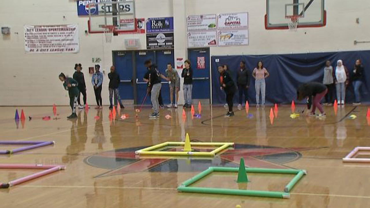 First Tee teaching students golf and life lessons