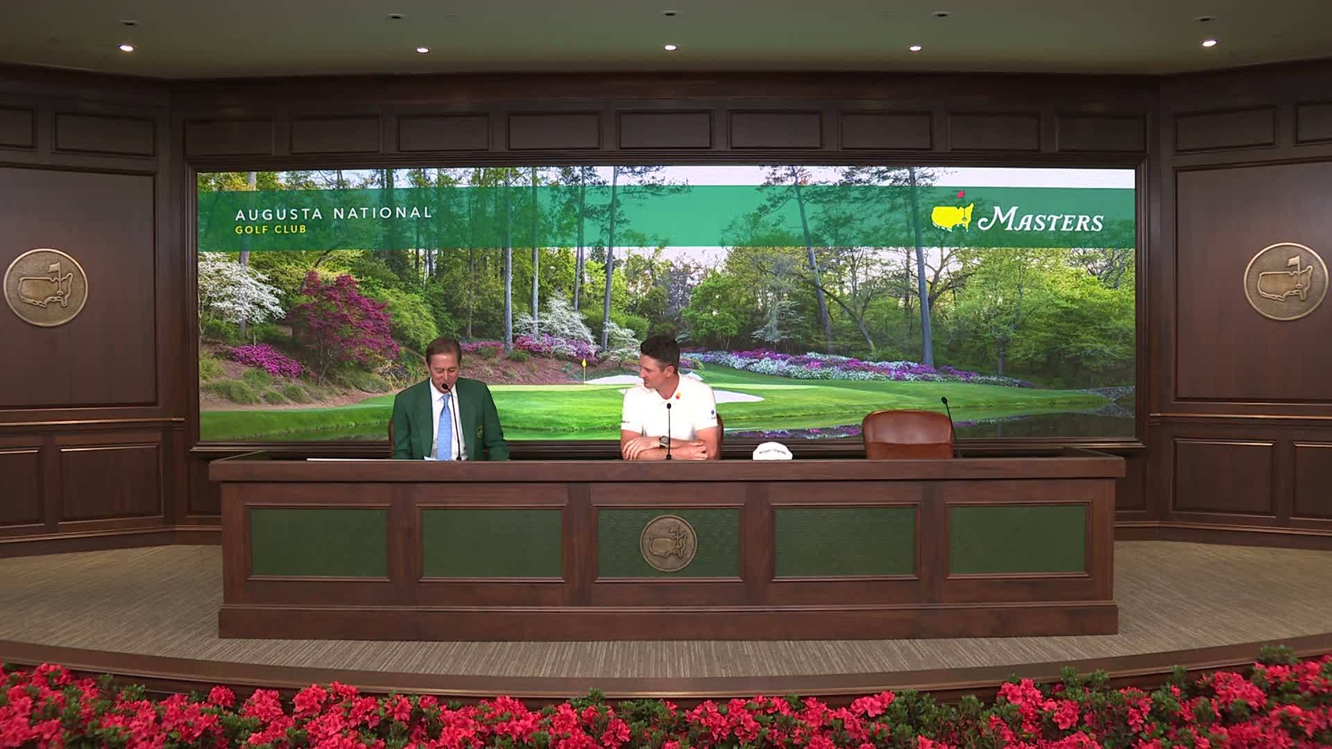 Masters 2019 Day 1 Justin Rose interview