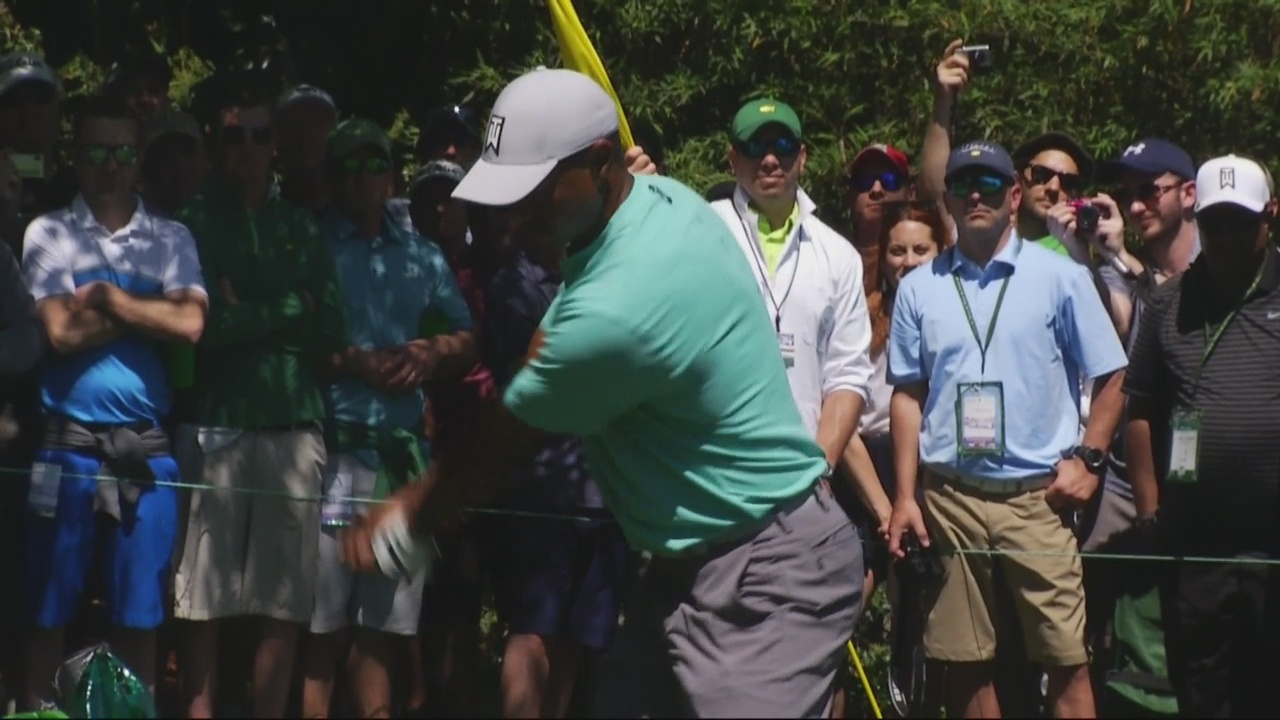 Saturday at the Masters means a big day for fans of Tiger Woods