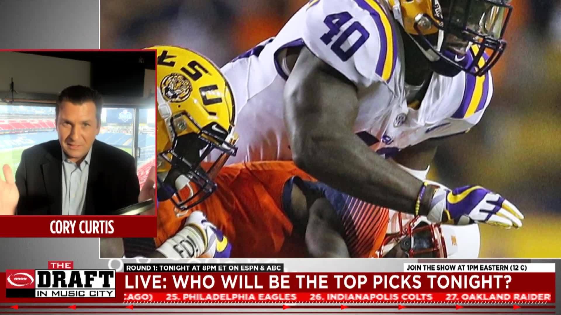 The Draft in Music City: Top 3 Prospects in this year's draft