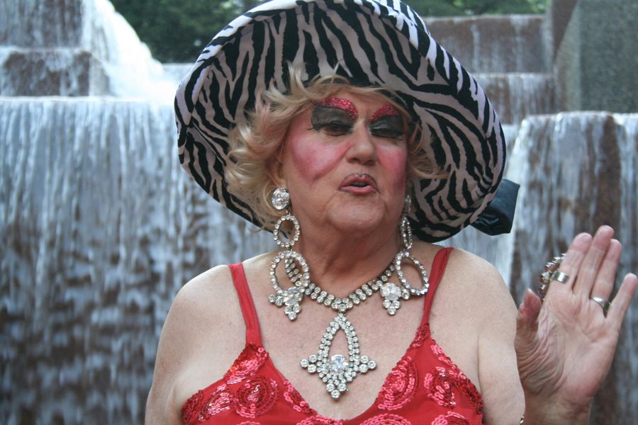 Darcelle aka Walter Cole is the Guinness World Records holder for oldest performing drag queen, undated (Courtesy to KOIN)