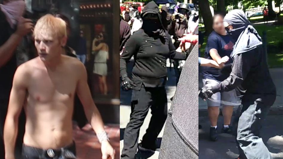 Portland police want help identifying these people who may have been involved in violence during a protest on June 29, 2019. (PPB) 