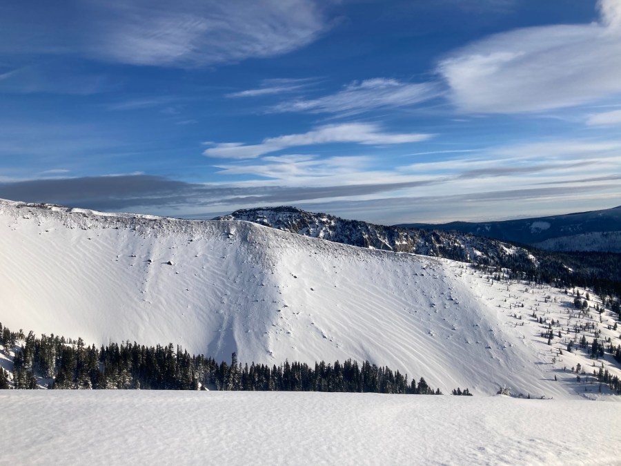 Avalanche conditions on Mt. Hood