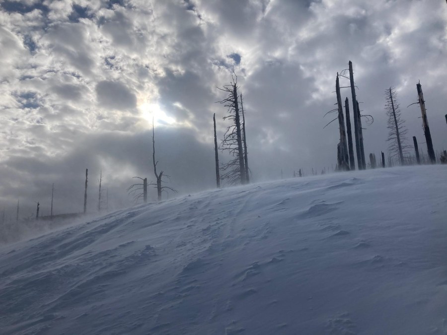 Avalanche conditions on Mt. Hood