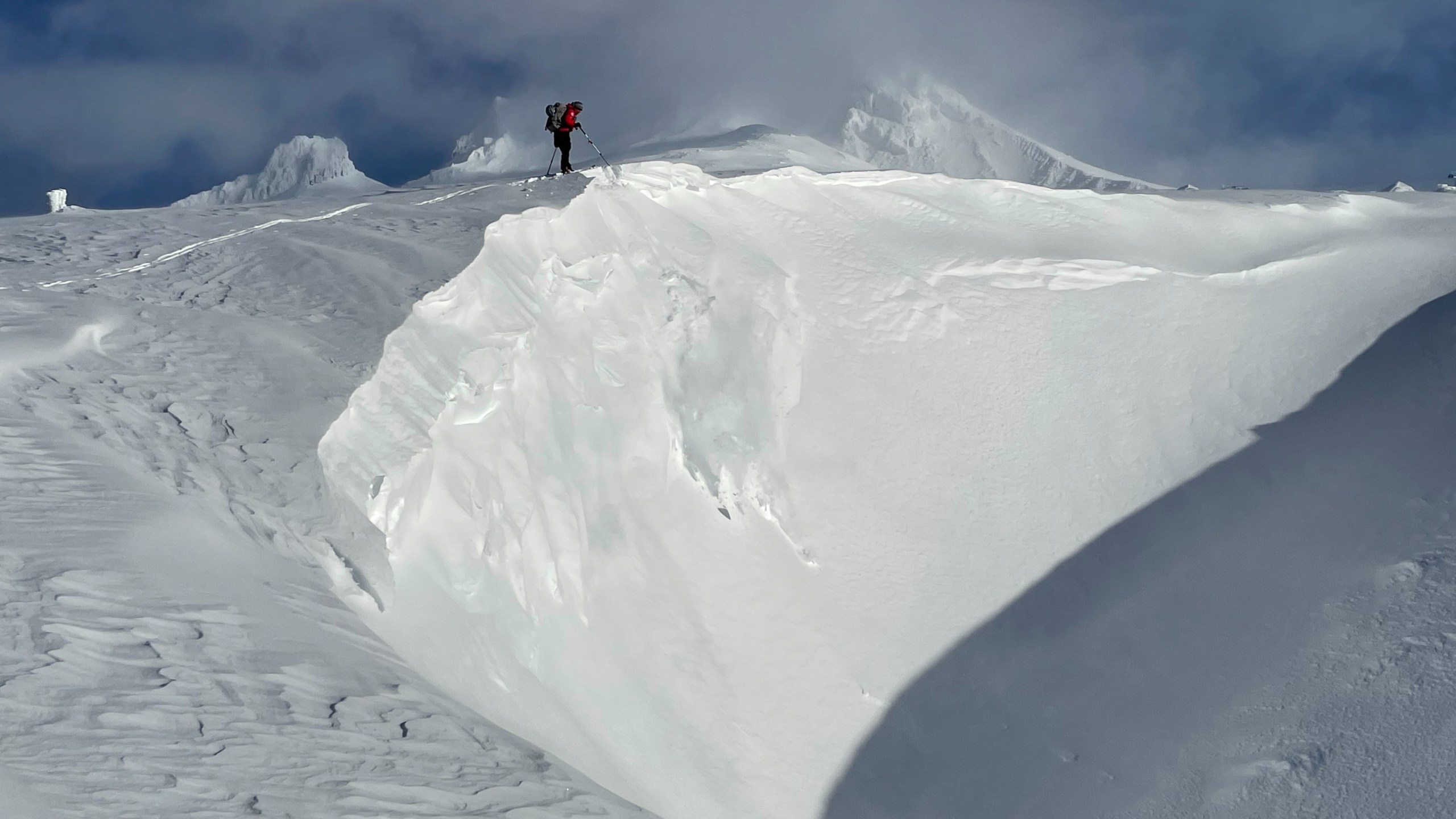 Avalanche conditions on Mt. Hood