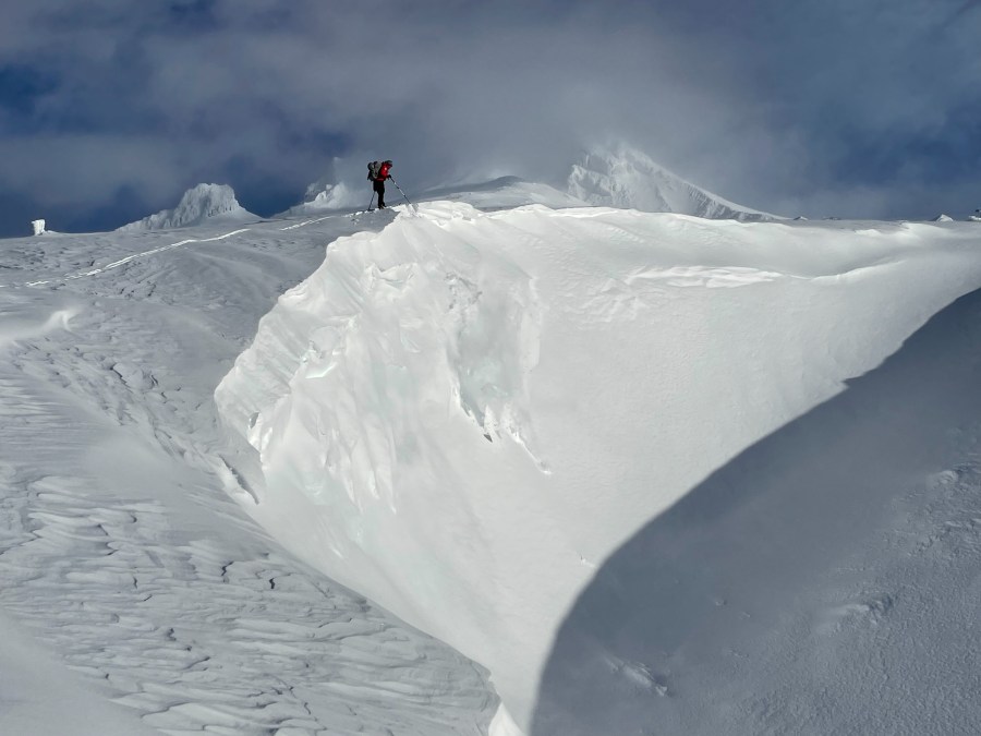 Avalanche conditions on Mt. Hood