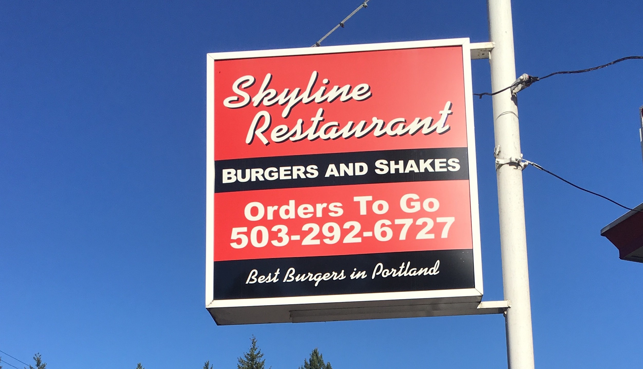 Skyline Restaurant, Portland, NW Portland, Burgers, Shakes