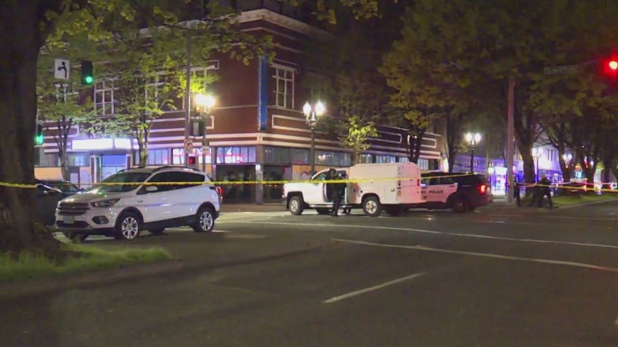 A person was shot and killed Thursday night in downtown Portland, according to Portland Police Bureau.