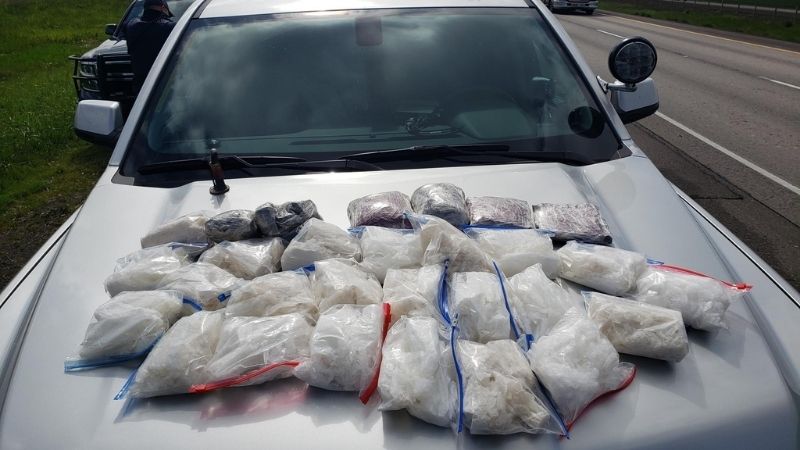 OSP seizes 47K fentanyl pills, 23 lbs. of meth in traffic stop