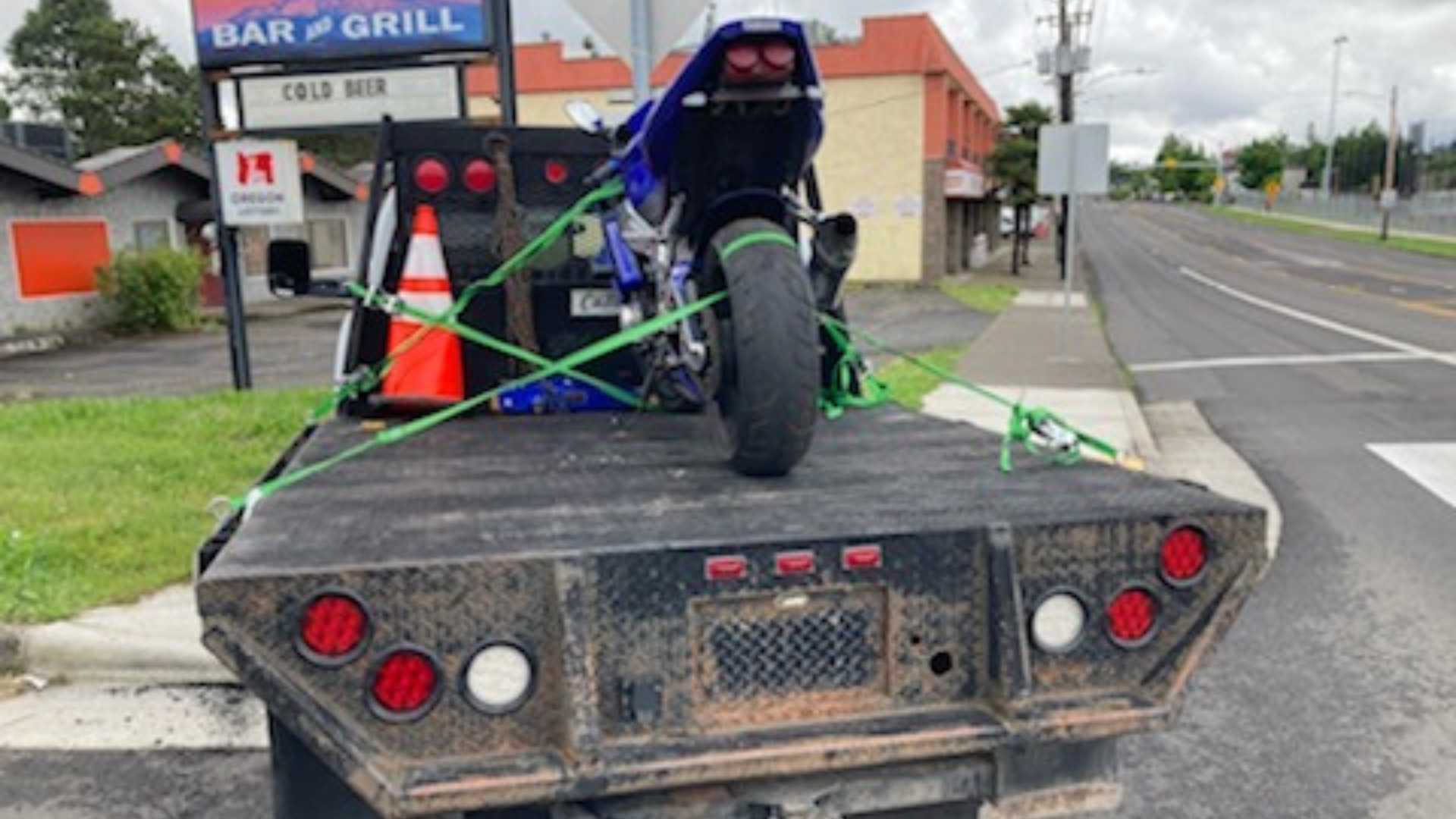 Suspect arrested after stolen truck, motorcycle sighting in Portland