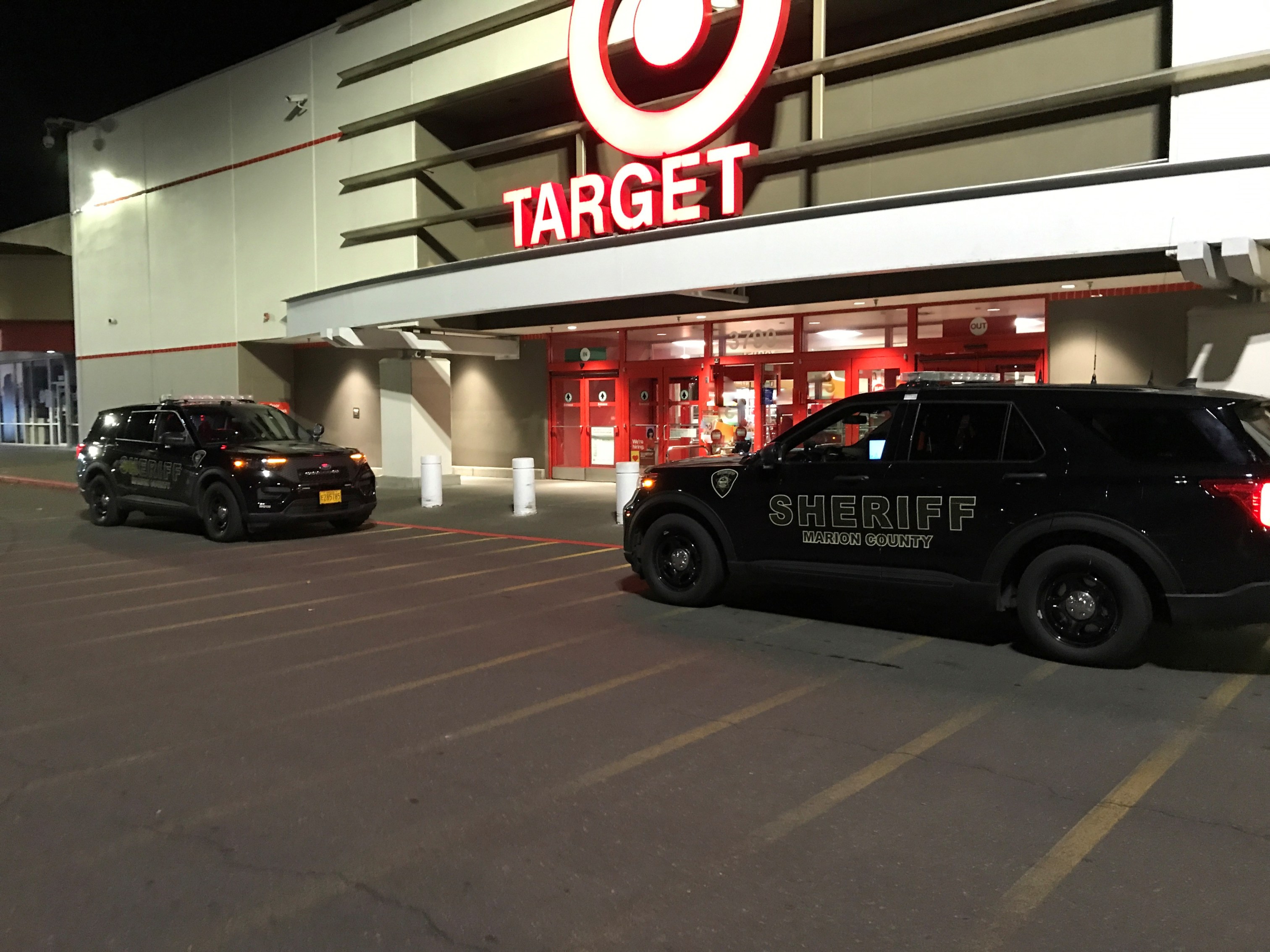 Seven people were arrested for shoplifting various items at a Target in Salem, Marion County Sheriff's Office said.