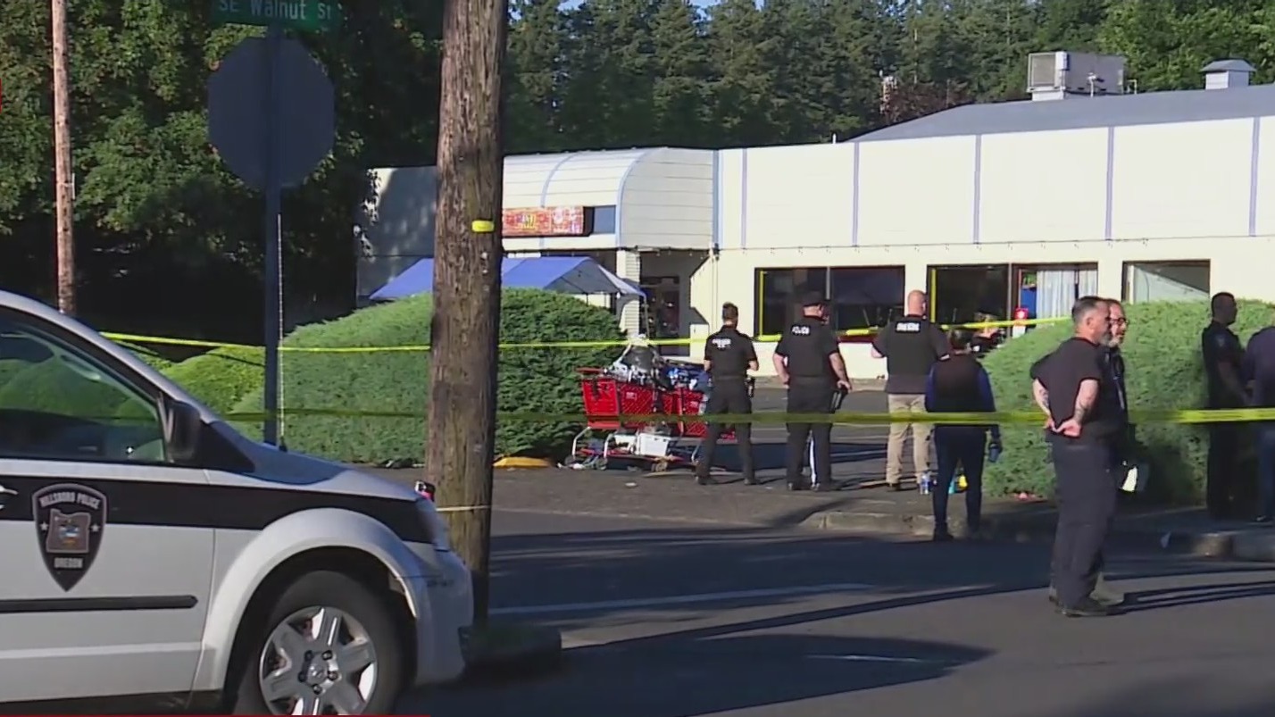 A 40-year-old man was found in a parking lot and died after reports of shots fired in Hillsboro Monday morning,