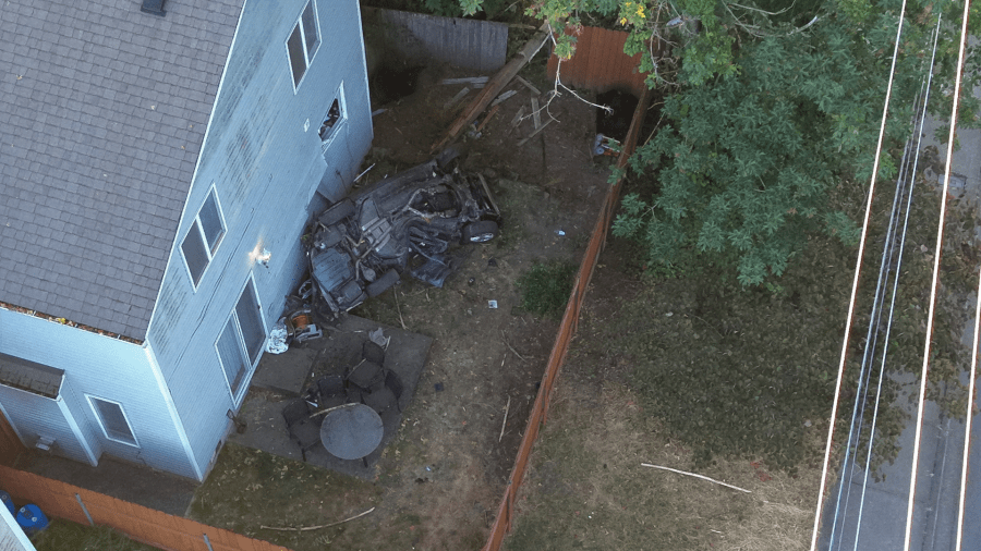 WA crashes: Car strikes utility pole, house in fatal Clark County crash