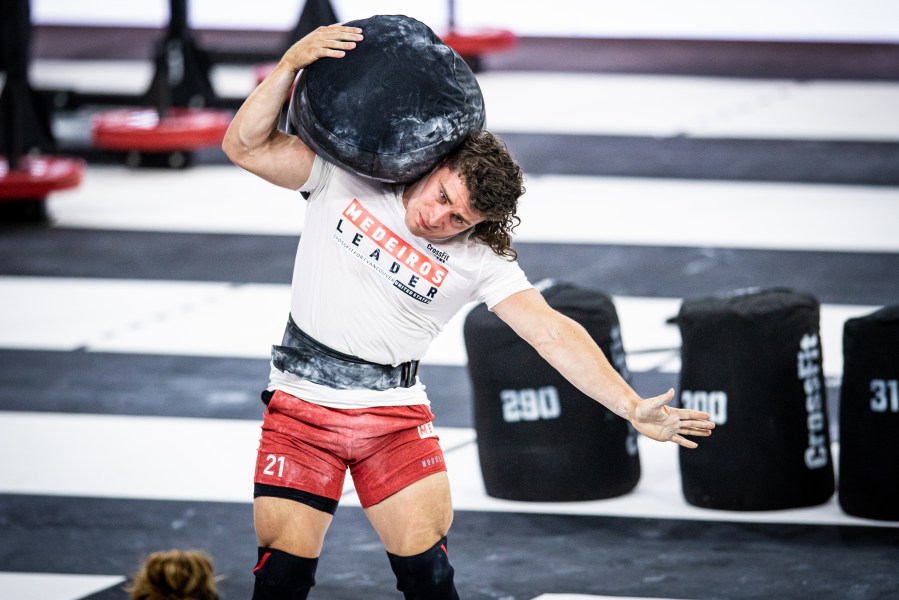 Justin Medeiros participates in CrossFit Games. (Courtesy photo)