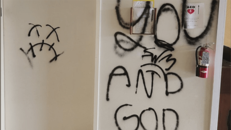 Southwest Portland church, business hit by vandals in 'senseless act'