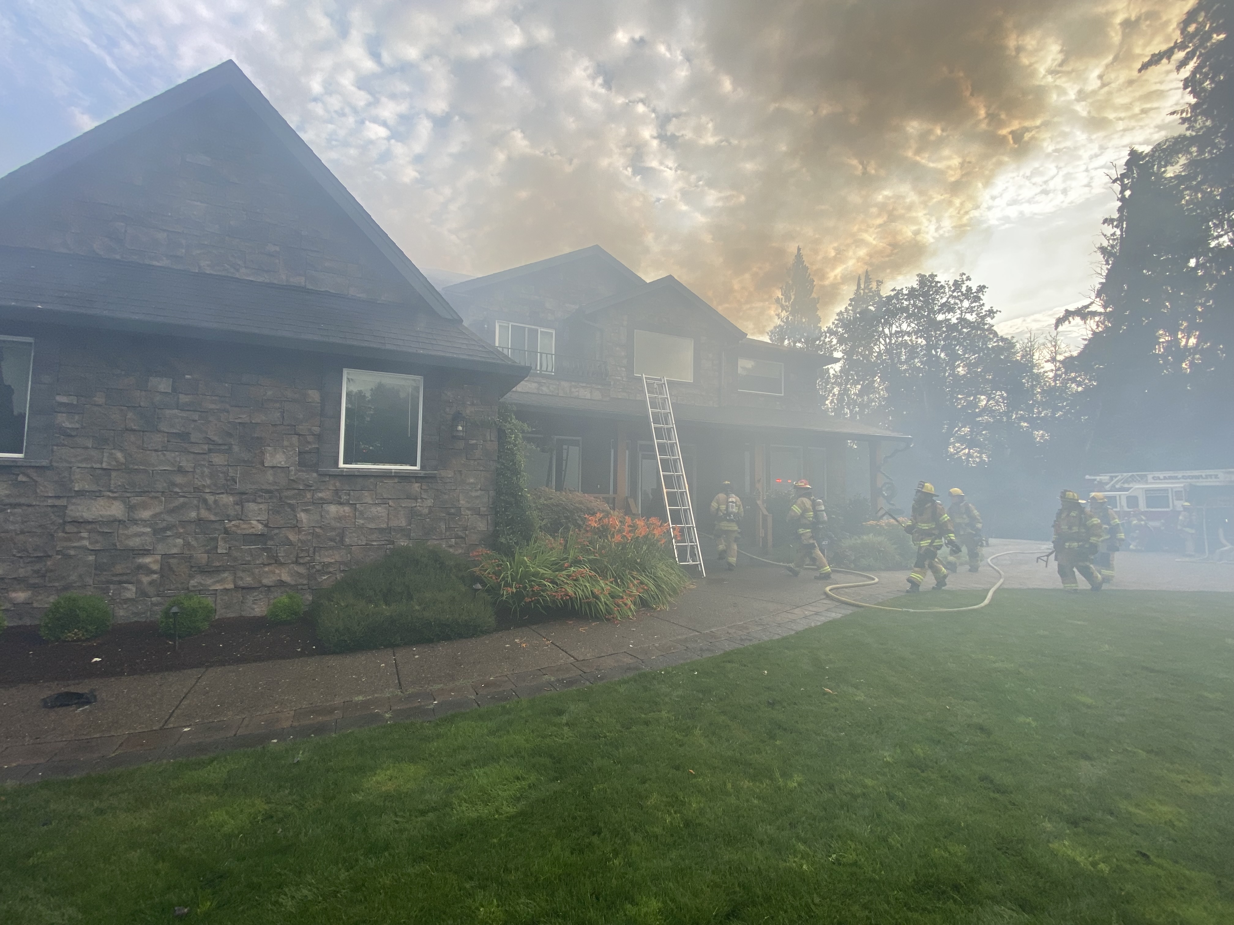 2-alarm fire causes 'substantial damage' to Ridgefield home