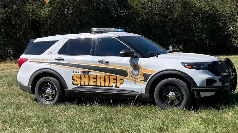 A Linn County Sheriff's Office patrol car, 2022 (LCSO)