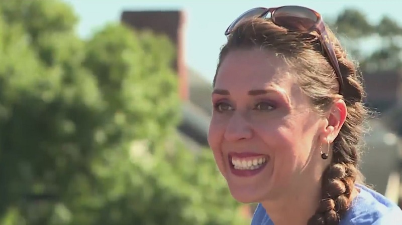 Incumbent Jaime Herrera Beutler on primary night for Washington's 3rd Congressional District, August 2, 2022 (KOIN)