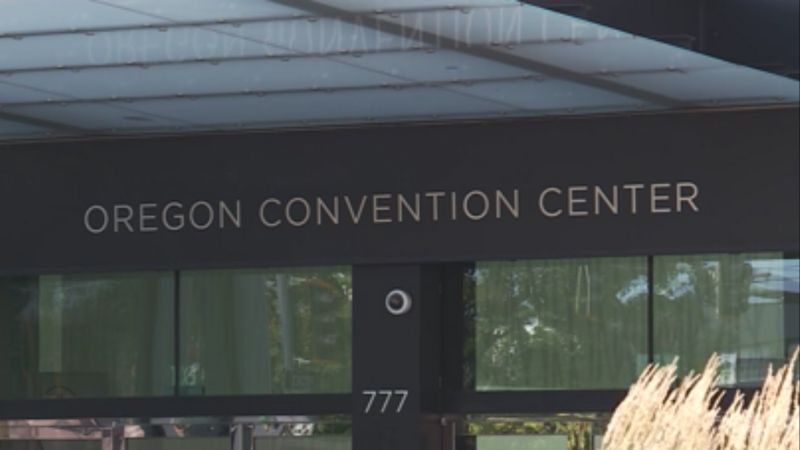 The Oregon Convention Center on Monday, August 8, 2022