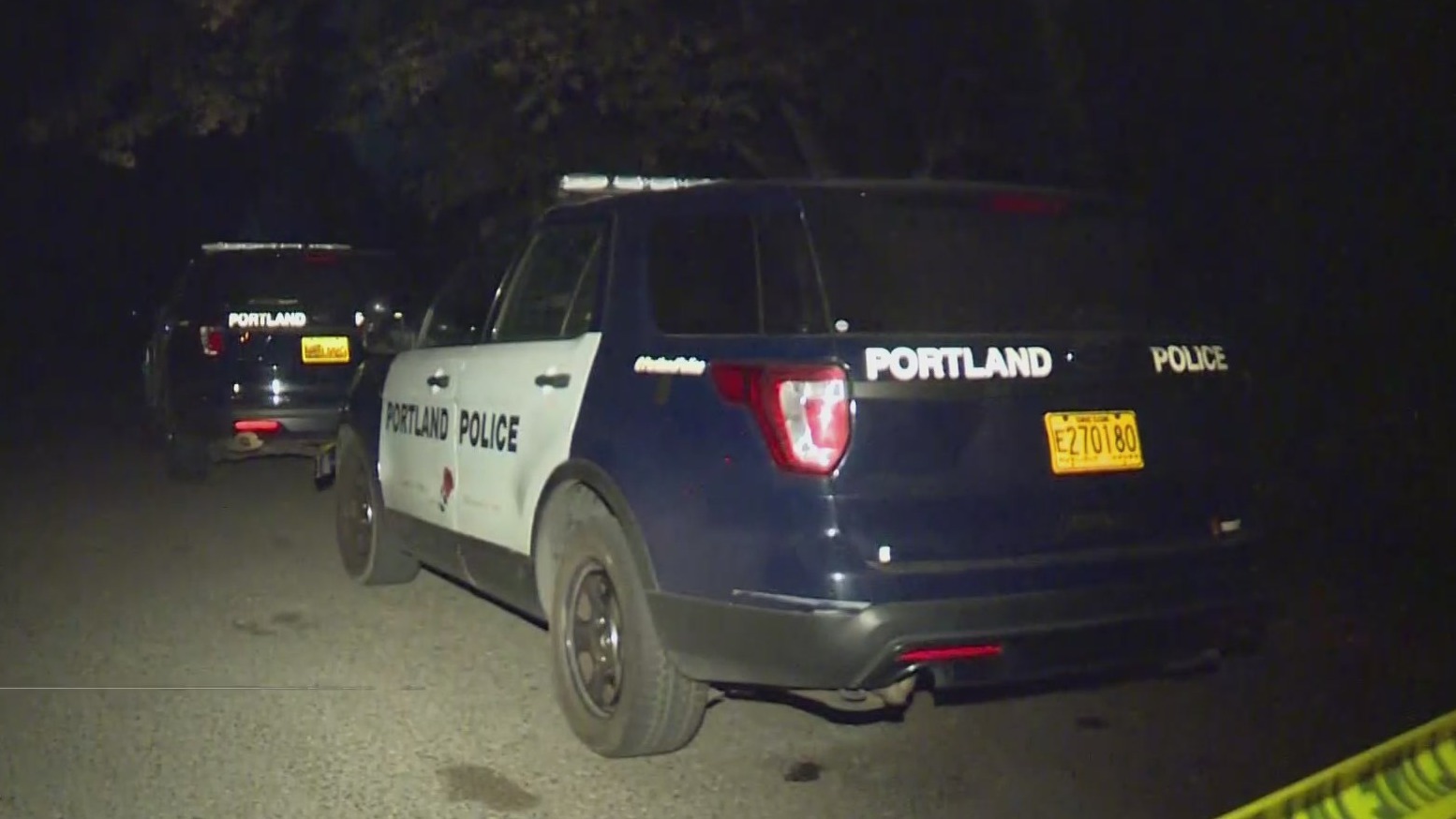 Portland police respond to crime scene