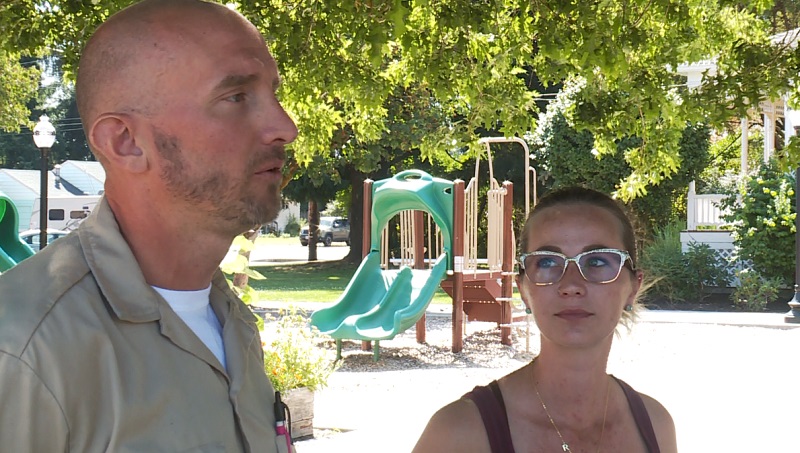 Casey and Whitney Kilker, parents in Columbia County, Oregon, September 2022 (KOIN)