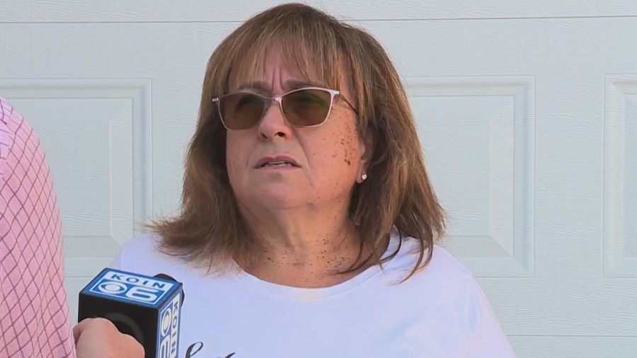 Dolores Livesay is fed up with the RVs and campers of homeless people in her neighborhood near Sandy Boulevard in Portland, September 19, 2022 (KOIN)